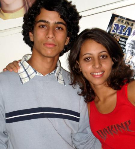 moi et zineb lors d une tefe en t